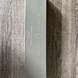 Complex Culture Titanium Curling Wand